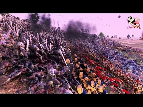 URUKS & ORCS VS SPARTANS & GOLDEN KNIGHTS | ULTIMATE EPIC BATTLE SIMULATOR