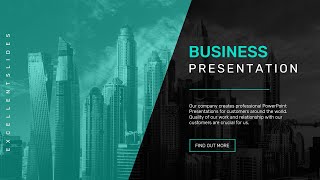 How to create BUSINESS PRESENTATION in PowerPoint