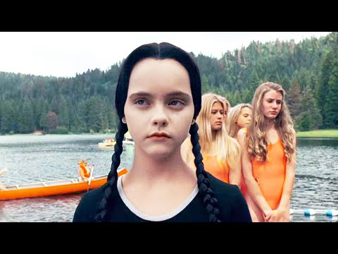 WANDINHA precisa se livrar de uma BABÁ MACABRA e FUGIR de um ACAMPAMENTO BIZARRO - RECAP