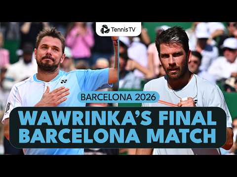Stan Wawrinka vs Cam Norrie THRILLER In Final Barcelona Appearance! | 2026 Match Highlights