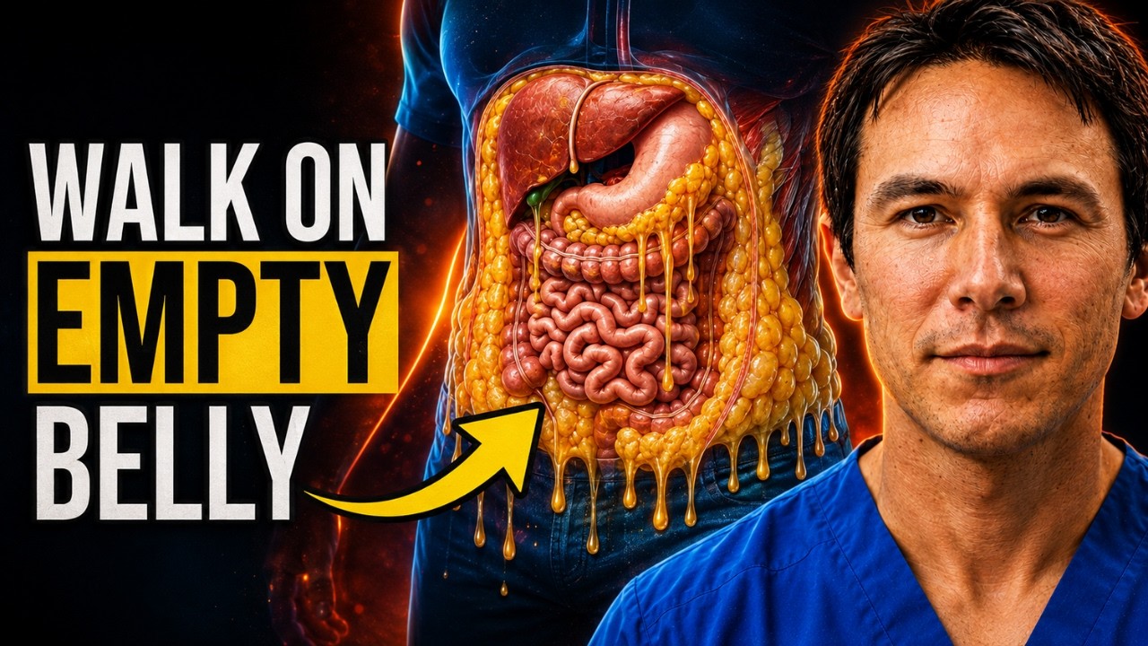 How Fasted Walking Forces Your Body to Burn Stubborn Belly Fat (Science Explained)