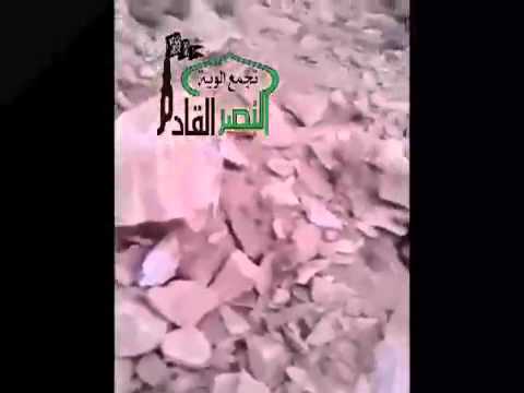 جانب من الاشتباكات أثناء اقتحام حواجز أبرج التغطية وماحولها في بادية تدمر من قبل ألوية الأنصار