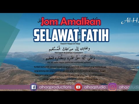 Amalkan Selawat Fatih