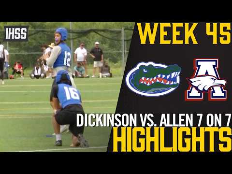 Allen Holds Off Dickinson 29-19 in High-Stakes Showdown