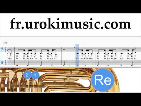 Cours de Tuba Nicky Jam ft. Will Smith - Live It Up Tuto Partitions um-ih829