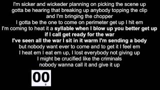Undaground Choppers - Crucified Lyrics + PROOF OF 25 SPS