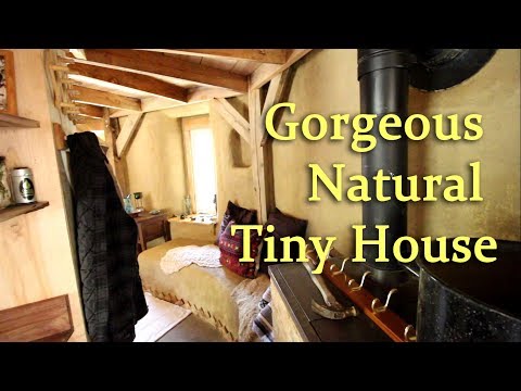 Gorgeous Straw Bale Tiny House You've Gotta See to Believe