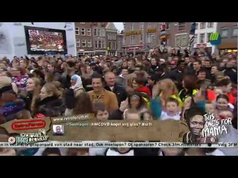 SR11 - Flashmob tijdens Beyonce - Run the world - 3FM Serious Request 2011 #sr11