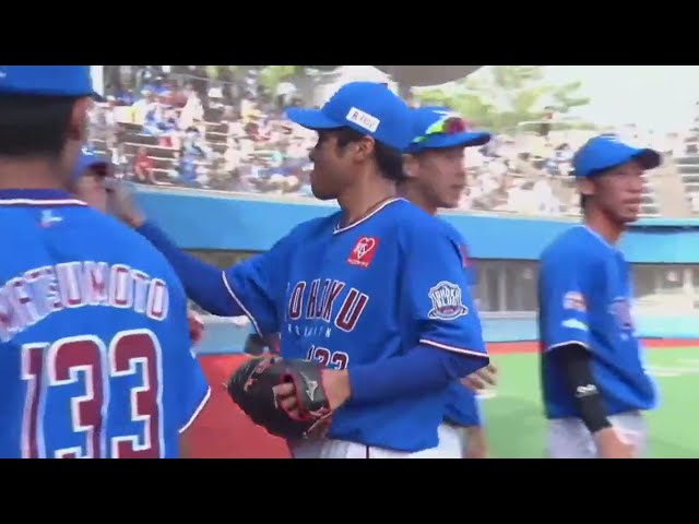 【ファーム】支配下登録へ大きなアピール!! イーグルス・由規 1回を3者凡退無失点!! 2019/7/26 E-F(ファーム)