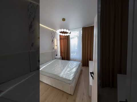 Однокомнатная квартира в новом доме ЖК «Атмосфера», Аркадия. Выполнен современный стильный дизайнерский ремонт