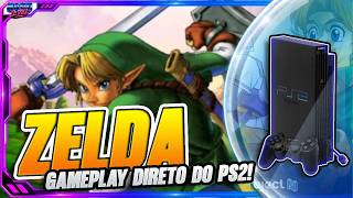 The Legend of Zelda Ocarina of Time no PS2! Gameplay direto do console!
