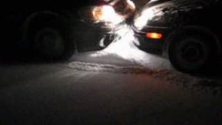 preview picture of video 'CrazyCarClub - Pontiac Montana Burnouts Bumper To Bumper With Dodge Neon'