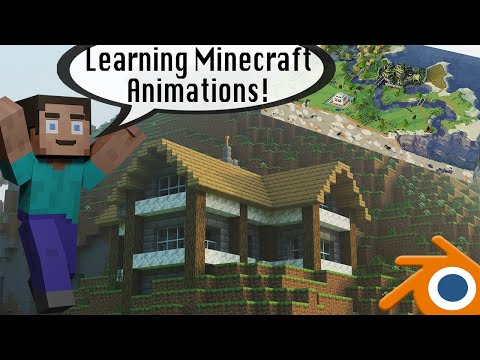Learning To Make Minecraft Animations in 12 Hours! (With Blender 3.1)