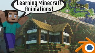 Learning To Make Minecraft Animations in 12 Hours! (With Blender 3.1)