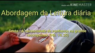 Abordagem da leitura diária (Sexta-feira) Lição 10