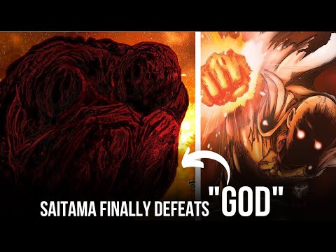 SAITAMA destroys god... | SAITAMA VS GOD