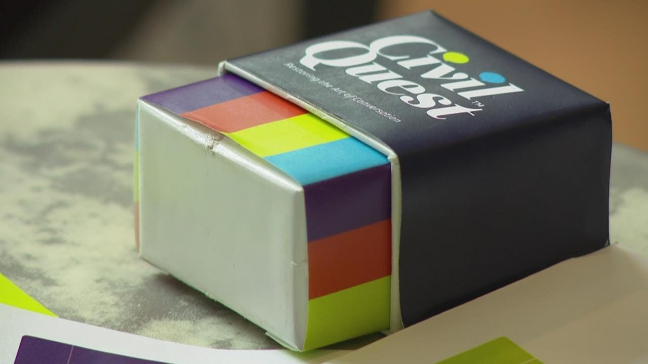 84-year-old entrepreneur invents 'conversation starter' card game