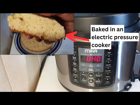 Better than I expected: Making a cake in an electric pressure cooker?