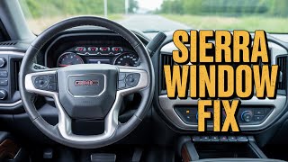 GMC Sierra – How to Reset Power Windows