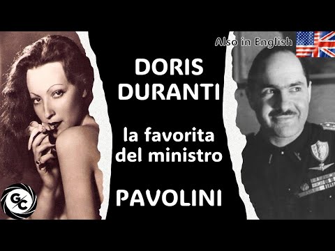 DORIS DURANTI, the favorite of the Minister of Press and Propaganda Alessandro PAVOLINI