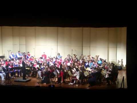 2016 WV All State Band--Shaun 1st Chair Tuba