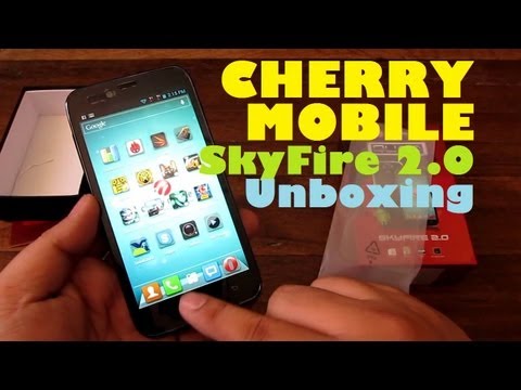 Cherry Mobile SkyFire 2.0 Unboxing - Quad-Core Snapdragon Android With 5.0" IPS Screen For PHP 7,999