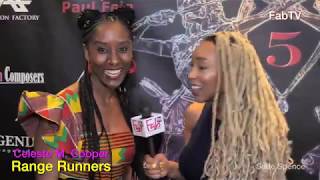 Celeste M. Cooper arrives at the &quot;Range Runners&quot; premiere