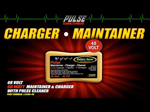 Perfect For Newer Golf Carts - Battery Saver 48 Volt Battery Charger and Pulse Maintainer