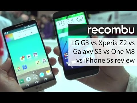LG G3 hands-on review and vs Sony Xperia Z2 vs Samsung Galaxy S5 vs HTC One M8 vs Apple iPhone 5s