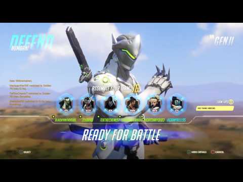 Overwatch: Beta gameplay pt12- Playing with NewNightsh8de!!!!