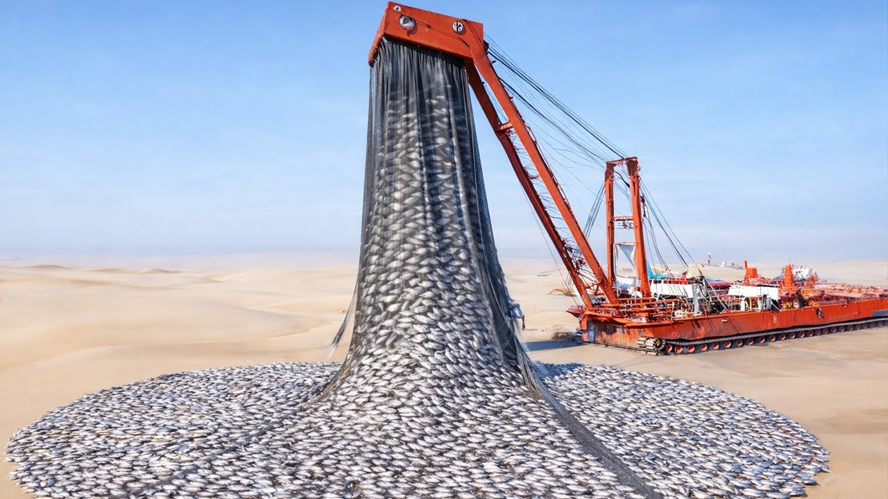 China Put Millions of Fish Into the Desert...1 Year Later, the Results Stunned the World!