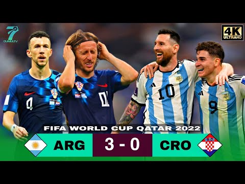 LED BY MESSI, ARGENTINA BEAT CROATIA AND ELIMINATE THEM IN THE SEMI-FINALS OF THE 2022 WORLD CUP