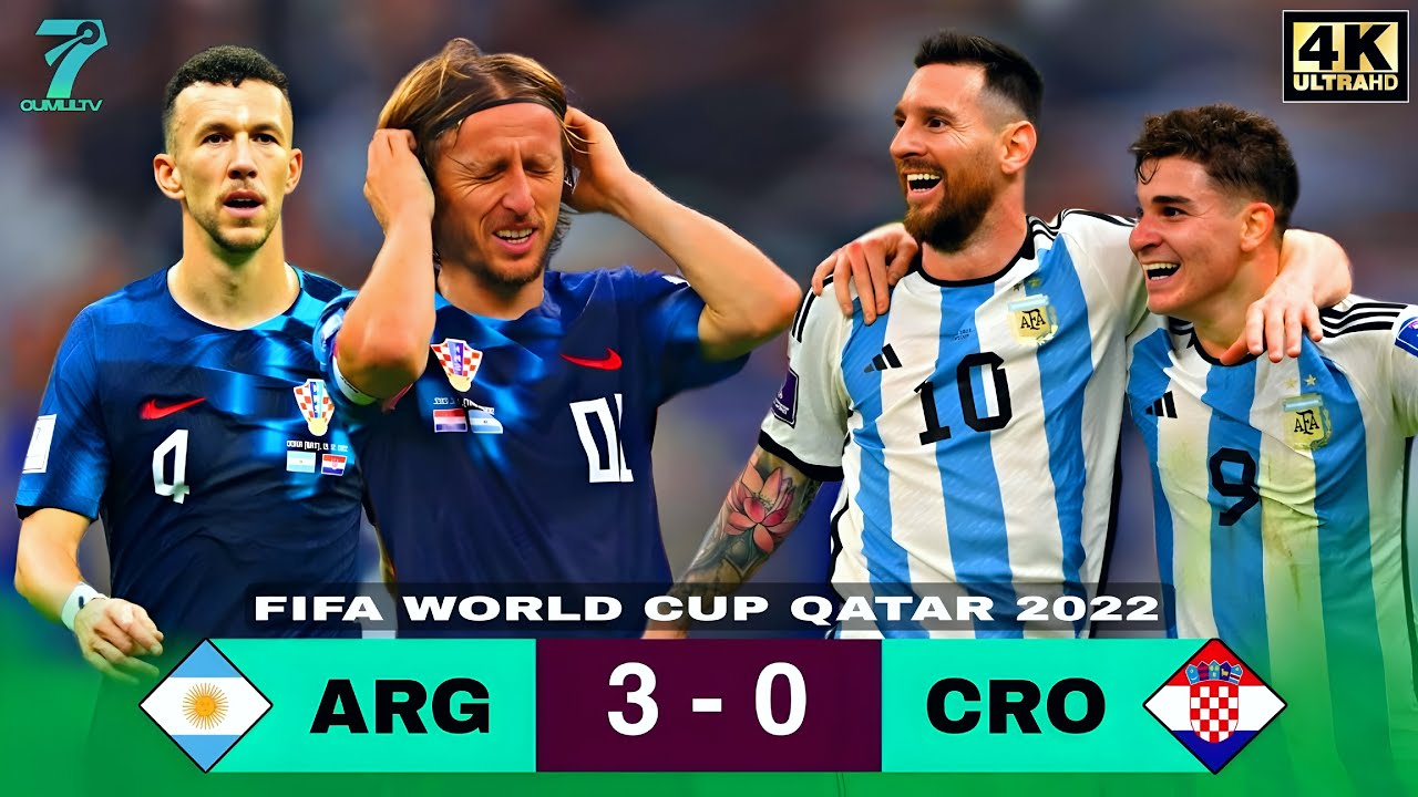 LED BY MESSI, ARGENTINA BEAT CROATIA AND ELIMINATE THEM IN THE SEMI-FINALS OF THE 2022 WORLD CUP