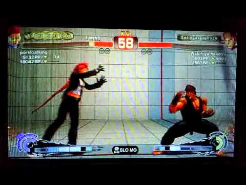 Porkloafking(Vip) vs Watch ya head69(Ryu)SSF4:AE