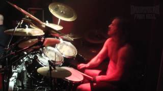 DEICIDE-Steve Asheim@Live in Bielsko-Poland 2.03.2013 (Drum Cam)