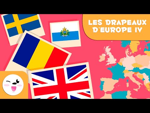 Les drapeaux d'Europe IV - Géographie pour les enfants