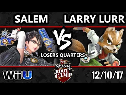 S4BC Smash 4 - MSF | Larry Lurr (Fox) vs MVG | Salem (Bayonetta) - WiiU LQF