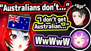 Bae's Australian Confused Rpr and Towa So Much She Had To Explain It【Hololive】