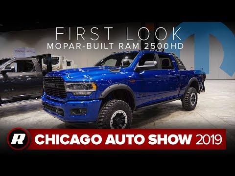Mopar mods the 2019 Ram 2500 HD with off-roading accessories | Chicago 2019