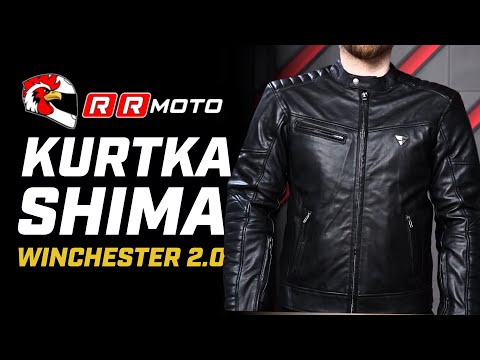 SKÓRZANA KURTKA MOTOCYKLOWA SHIMA WINCHESTER 2.0