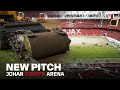 FRESH FIELD ?? | This is how we re-sod the field at the Johan Cruijff ArenA! ?