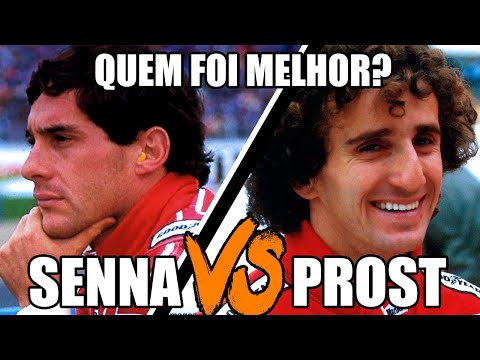 AYRTON SENNA vs ALAIN PROST - QUEM FOI MELHOR? Uma das Maiores Rivalidades da F1 Colocada em Prova!