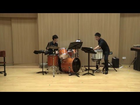 HKBU Percussion Ensemble Mini Concert 2015: Sticks in Hand (World Premiere) - Wu Tin Lap Jonathan