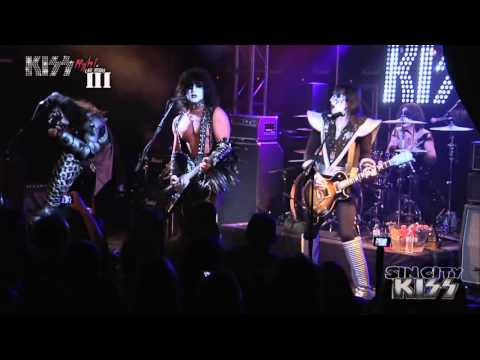 Sin City KISS live at KISS NIGHT in LAS VEGAS III   King of the Nightime World