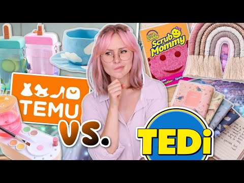 Welcher Shop lohnt sich mehr? 🛍️ TEMU oder TEDI | ViktoriaSarina