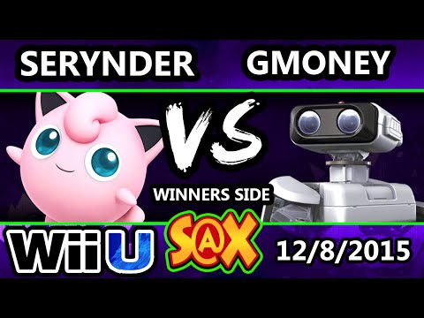 S@X 127 - Serynder (JigglyPuff) Vs. DtJ Gmoney (R.O.B.) SSB4 Tournament - Smash Wii U -  Smash 4