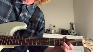 How to play Under the Thunder by Skegss