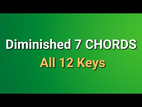 Minor 7b5 - ONE CHORD WORKOUT - Jazz Backing Track Jam in all 12 keys