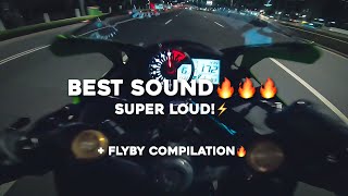 Download lagu SOUND OF ZX25R   LEO VINCE GP CORSA EVO SHORT FULLSYSTEM (SUPER LOUD🔊🔊🔊) mp3