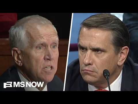 'I want to stick a fork in it': GOP Senator Tillis questions Blanche on $1.776M fund